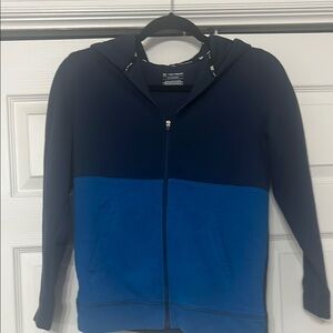 Colorblock Zip-Up Hoodie